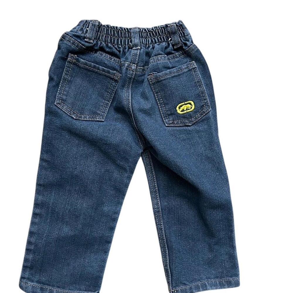 VTG Ecko Unlimited Jeans Denim Baby Pants Size 24 Months Boys Y2K Streetwear